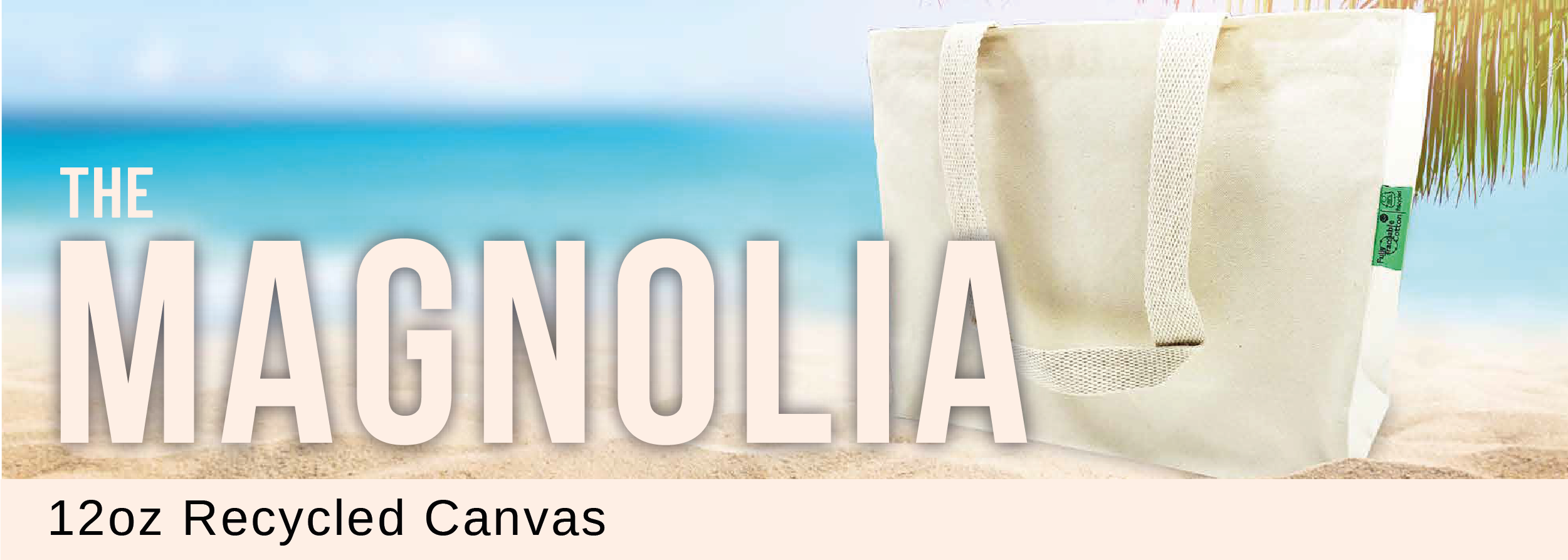 The Magnolia 12oz Canvas Bag