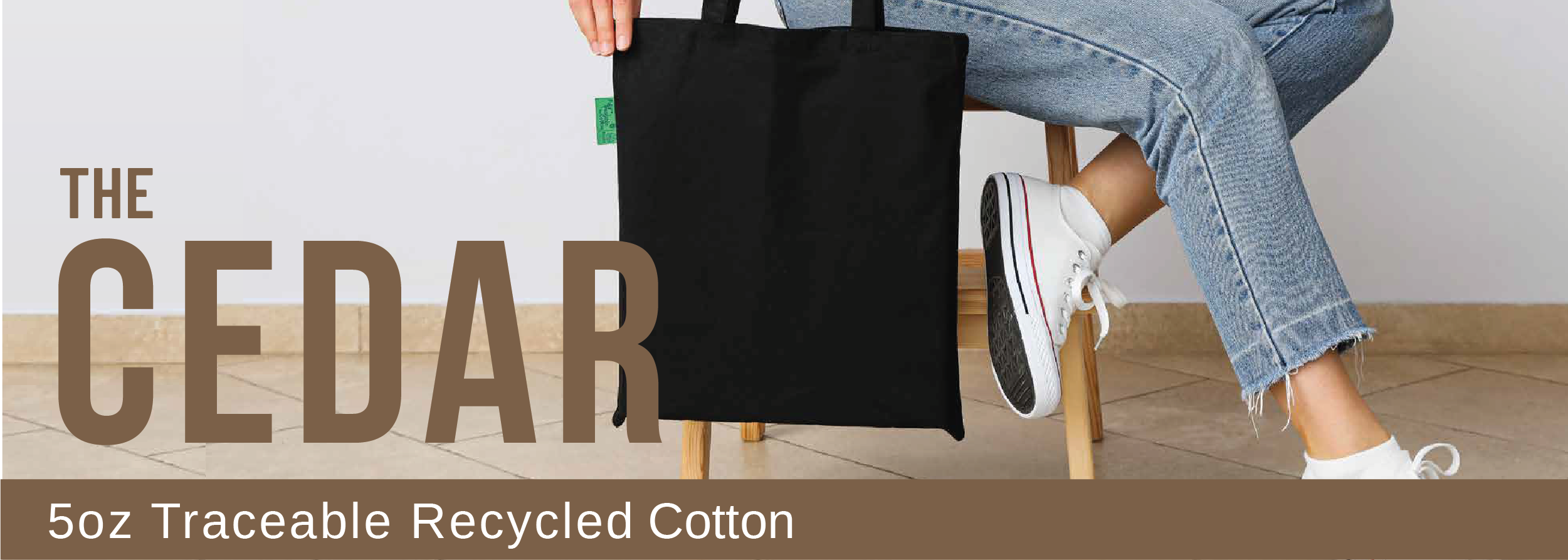 The Cedar 5oz Traceable Cotton Bag